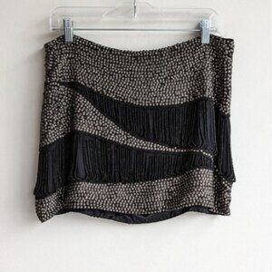 NWT Parker beaded mini skirt